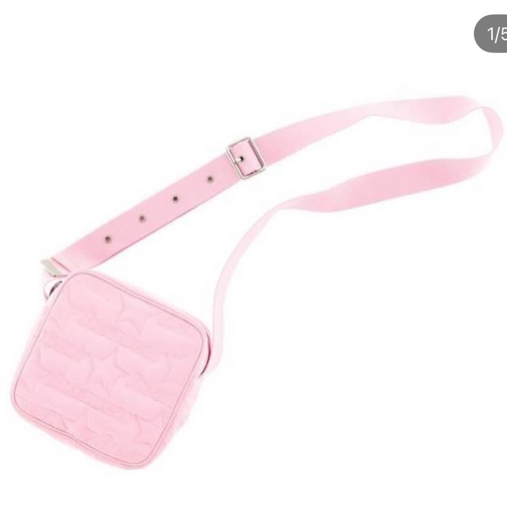 NWT Heaven by Marc Jacobs Padded Box Crossbody Bag Pink